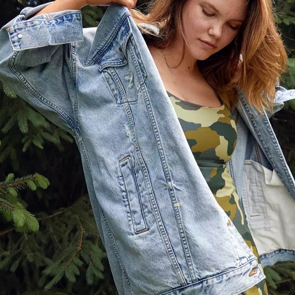 Ae offline boyfriend Jean jacket